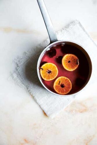 Blackberry, Clementine and Clove Infused Water Recipe